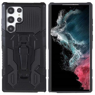 Belt Clip Hybrid iPhone 7 Plus Cover - Sort