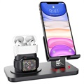 Twelve South HiRise 2 Deluxe Opladningsstativ til iPhone & iPad - Sort