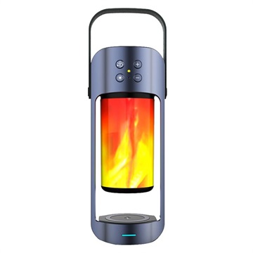 Forever BS-700 Bluetooth-højtaler & RGB LED Lampe med Vækkeur