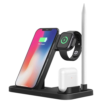 Twelve South HiRise 2 Deluxe Opladningsstativ til iPhone & iPad - Sort