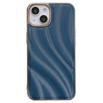 Pierre Cardin Læder Dækket iPhone 7 Plus Cover - Sort