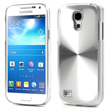 Shine Aluminium Cover - Samsung Galaxy S4 Mini I9190, I9192, I9195 - Sølv