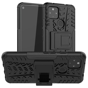 Anti-Slip iPhone 7 Hybrid Cover - Sort