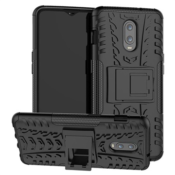Anti-Slip iPhone 7 Hybrid Cover - Sort