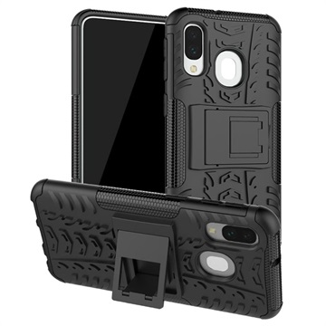 Anti-Slip iPhone 7 Hybrid Cover - Sort