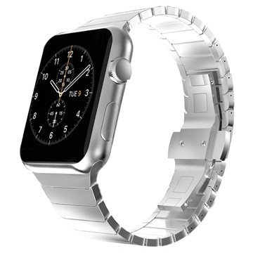 Apple Watch Benks Læder Armbånd - 38mm - Sort