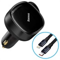 Itian USB Type-C Quick Biloplader - Sort