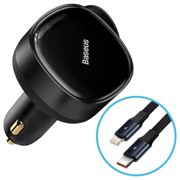 Itian USB Type-C Quick Biloplader - Sort