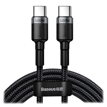 Qnect Superspeed+ USB 3.1 Type-C / C Kabel - 0.5m - Sort 