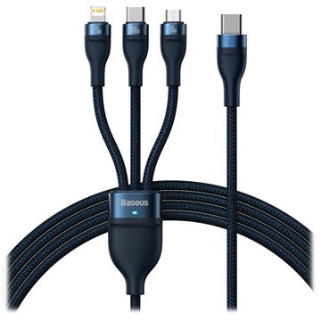 Trust Charge&Sync Lightning Kabel - 1m - Sort