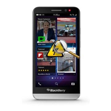 Blackberry Z30 Diagnose