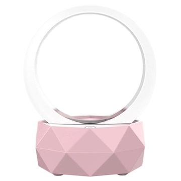Forever BS-700 Bluetooth-højtaler & RGB LED Lampe med Vækkeur