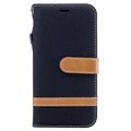 iPhone 6/6S Code Diamond Book Pung - Sort