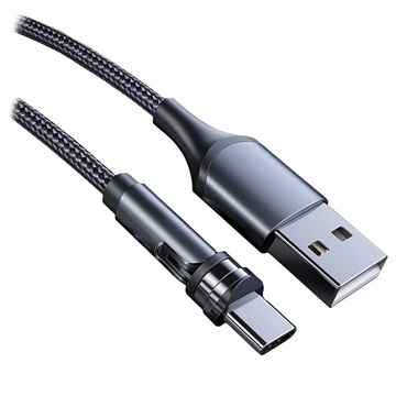 4smarts RapidCord FlipPlug USB Type-C Kabel - 2m - Grå