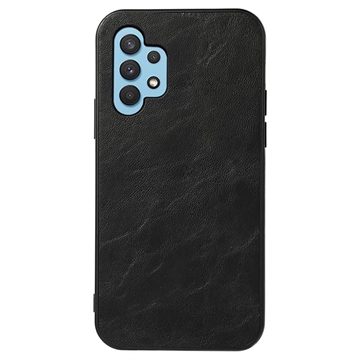 Pierre Cardin Læder Dækket iPhone 7 Plus Cover - Sort