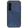 Pierre Cardin Læder Dækket iPhone 7 Plus Cover - Sort