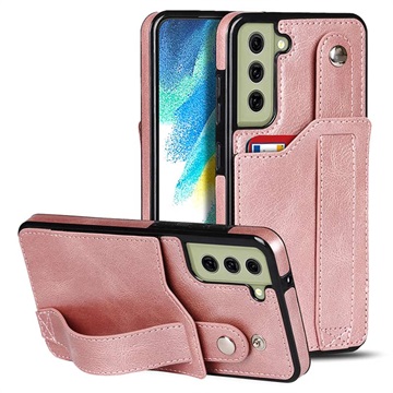 Pierre Cardin Læder Dækket iPhone 7 Plus Cover - Sort