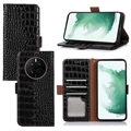 Qialino Classic Huawei Mate 9 Læderpung - Sort