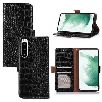 Qialino Classic Huawei Mate 9 Læderpung - Sort