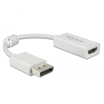 Qnect DisplayPort 20 Pin / HDMI Kabeladapter - Sort