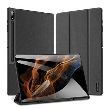 Dux Ducis Domo Samsung Galaxy Tab S7 Plus Tri-Fold Folio Cover - Sort