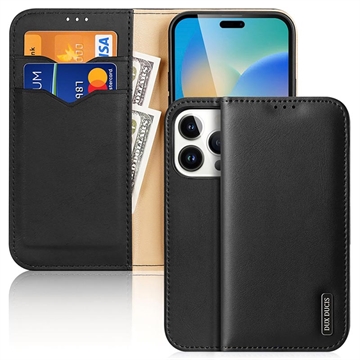 Qialino Classic Huawei Mate 9 Læderpung - Sort