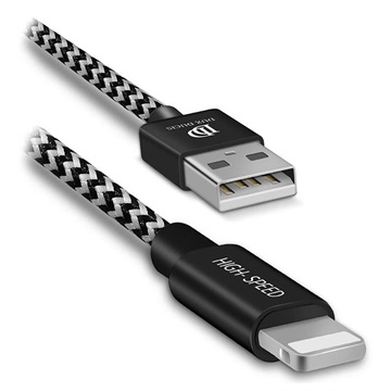 Trust Charge&Sync Lightning Kabel - 1m - Sort