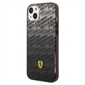 Pierre Cardin Læder Dækket iPhone 7 Plus Cover - Sort