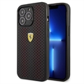 Pierre Cardin Læder Dækket iPhone 7 Plus Cover - Sort