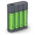 Panasonic BQ-CC51 Batterilader & 4 Eneloop AAA Batterier