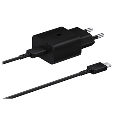Samsung EP-LN920C Type-C Hurtig Dobbelt USB Biloplader - 2A - Sort