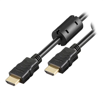 High Speed HDMI / HDMI Kabel - Ferrit Kerne - 3m