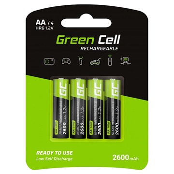 Varta Ready2Use Genopladelige AA Batterier - 2400mAh 
