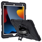 Samsung Galaxy Tab A 10.1 (2016) T580, T585 Roterende Cover - Sort