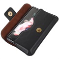 iPhone 6 / 6S Horisontalt Læder Taske - Sort