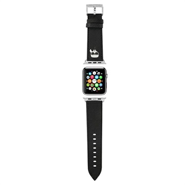 Apple Watch Benks Læder Armbånd - 38mm - Sort