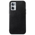 Pierre Cardin Læder Dækket iPhone 7 Plus Cover - Sort