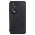Pierre Cardin Læder Dækket iPhone 7 Plus Cover - Sort