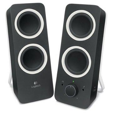 Logitech Z200 2.0 Stereo Højttalere - Sort