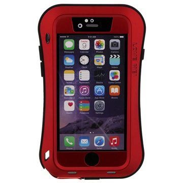 iPhone 6 / 6S Love Mei Powerful Hybrid Cover - Sort