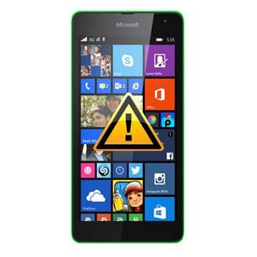Microsoft Lumia 535 Opladerforbindelse Flex Kabel Reparation