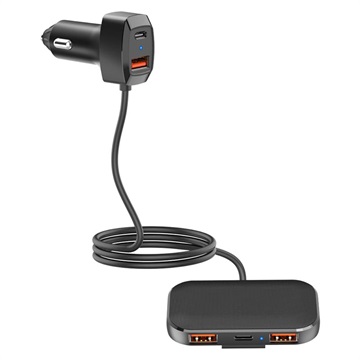 Itian USB Type-C Quick Biloplader - Sort