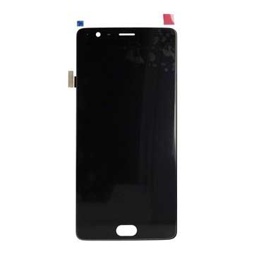 OnePlus 3 LCD-Skærm - Sort