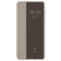 Huawei Mate 9 Pro Smart View Flip Cover - Brun