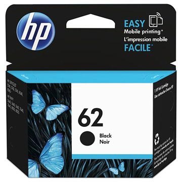 HP 62 Blækpatron - Officejet 5740, Envy 5640, Envy 7640 - Sort