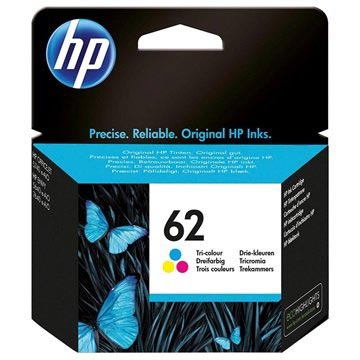 HP 62 Blækpatron - Officejet 5740, Envy 5640, Envy 7640 - 3 Farver