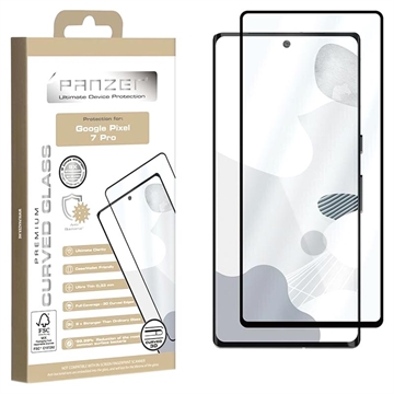 Panzer Full-Fit Curved Sony Xperia XZ Panserglas - Sort