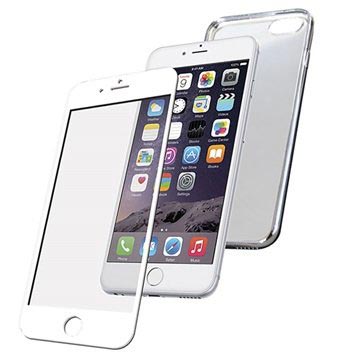 iPhone 6/6S PanzerGlass Premium Beskyttelsessæt - Hvid / Sølv