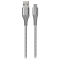 4smarts RapidCord FlipPlug USB Type-C Kabel - 2m - Grå