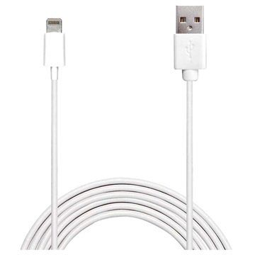 Puro Lightning / USB-kabel - iPhone 6/6S, iPad Pro, iPad Air 2 - 2m - Hvid